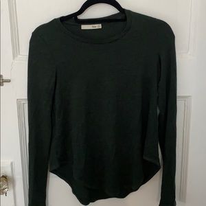 Dark green wilfred free aritzia long sleeve